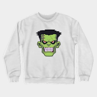 Frankenstein T-shirt Designs for Halloween Crewneck Sweatshirt